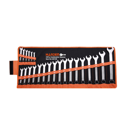 15Pcs Professional Combination Spanner Set