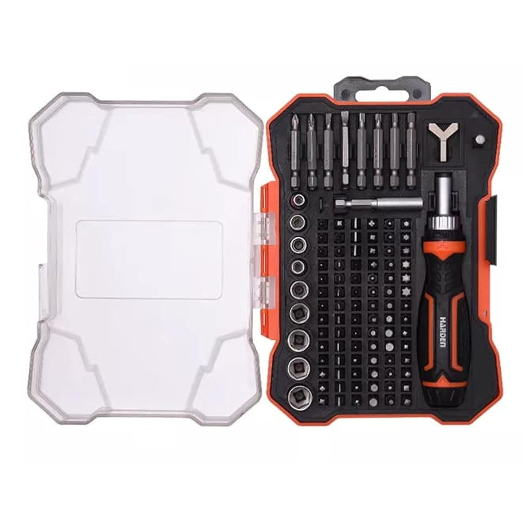 105Pcs Ratchet Screwdriver & Bits Set