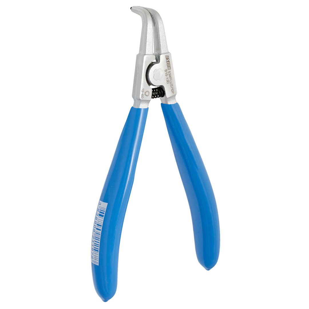 External lock rings pliers, bent 220MM