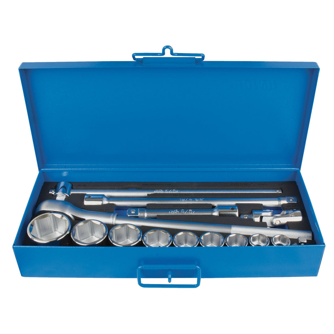 Socket set 3/4" in metal box 22:554MM 15P