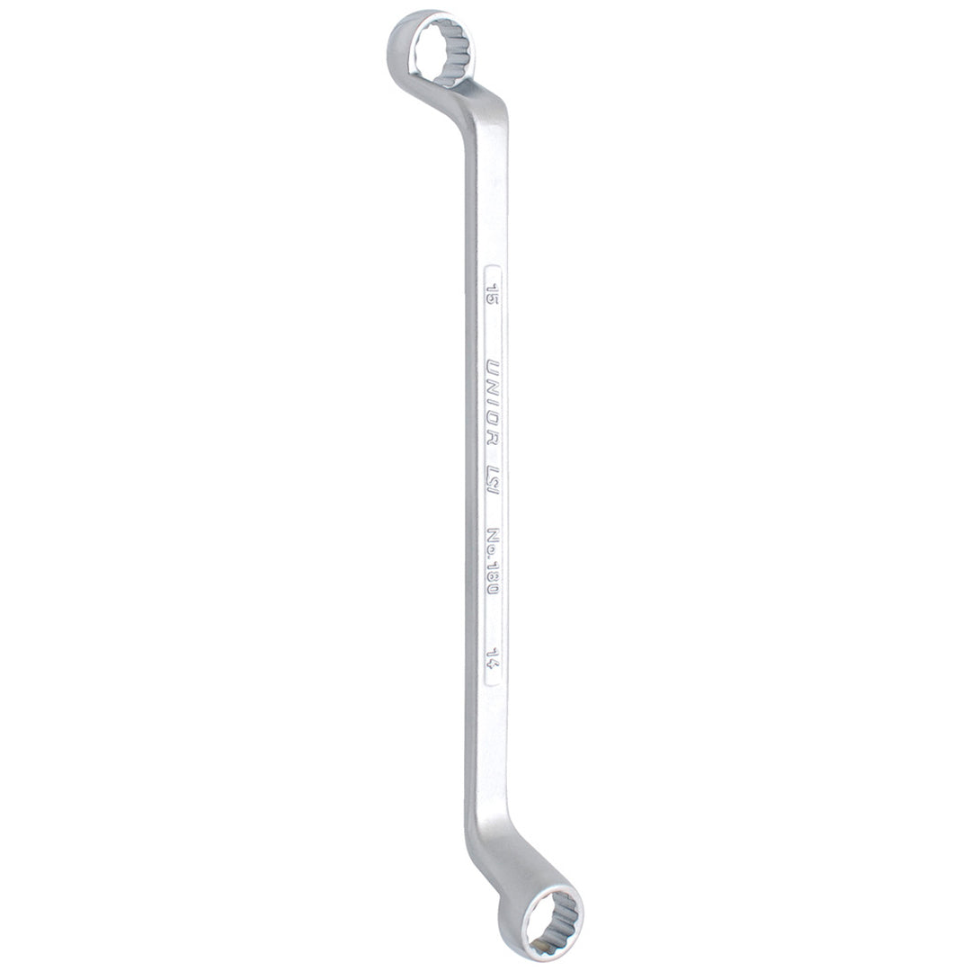 Set of offset ring wrenches in carton box 6:32MM 12P