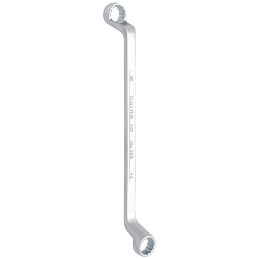 Set of offset ring wrenches in carton box 6:32MM 12P